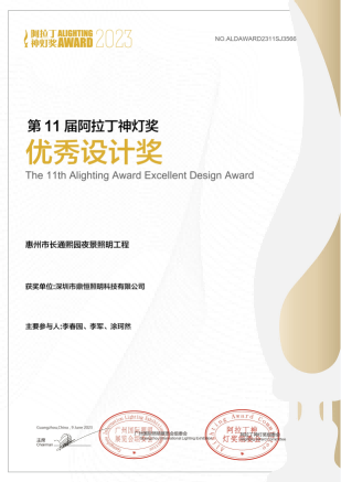 阿拉丁神燈-優(yōu)秀設計獎